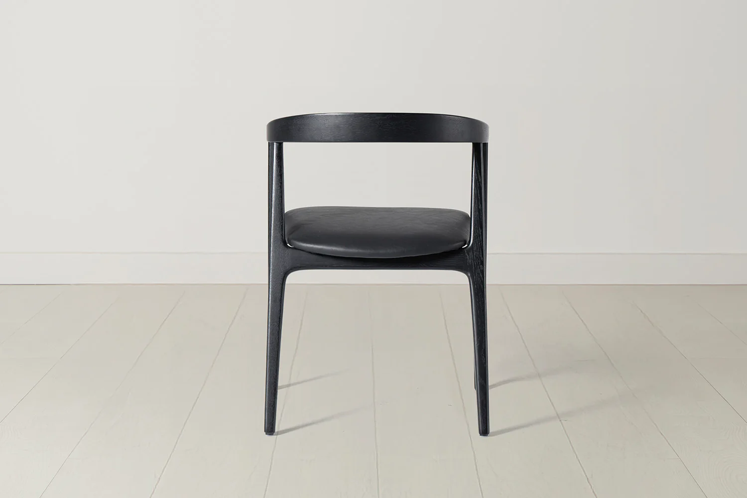 Dining Chair 01 (set of 2), Black / Black - Image 7