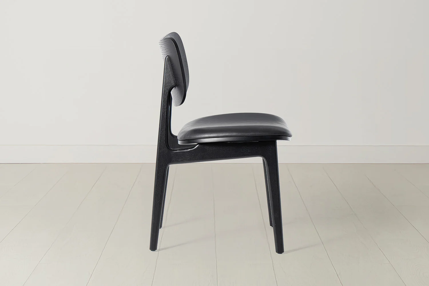 Dining Chair 02 (set of 2), Black / Black - Image 7