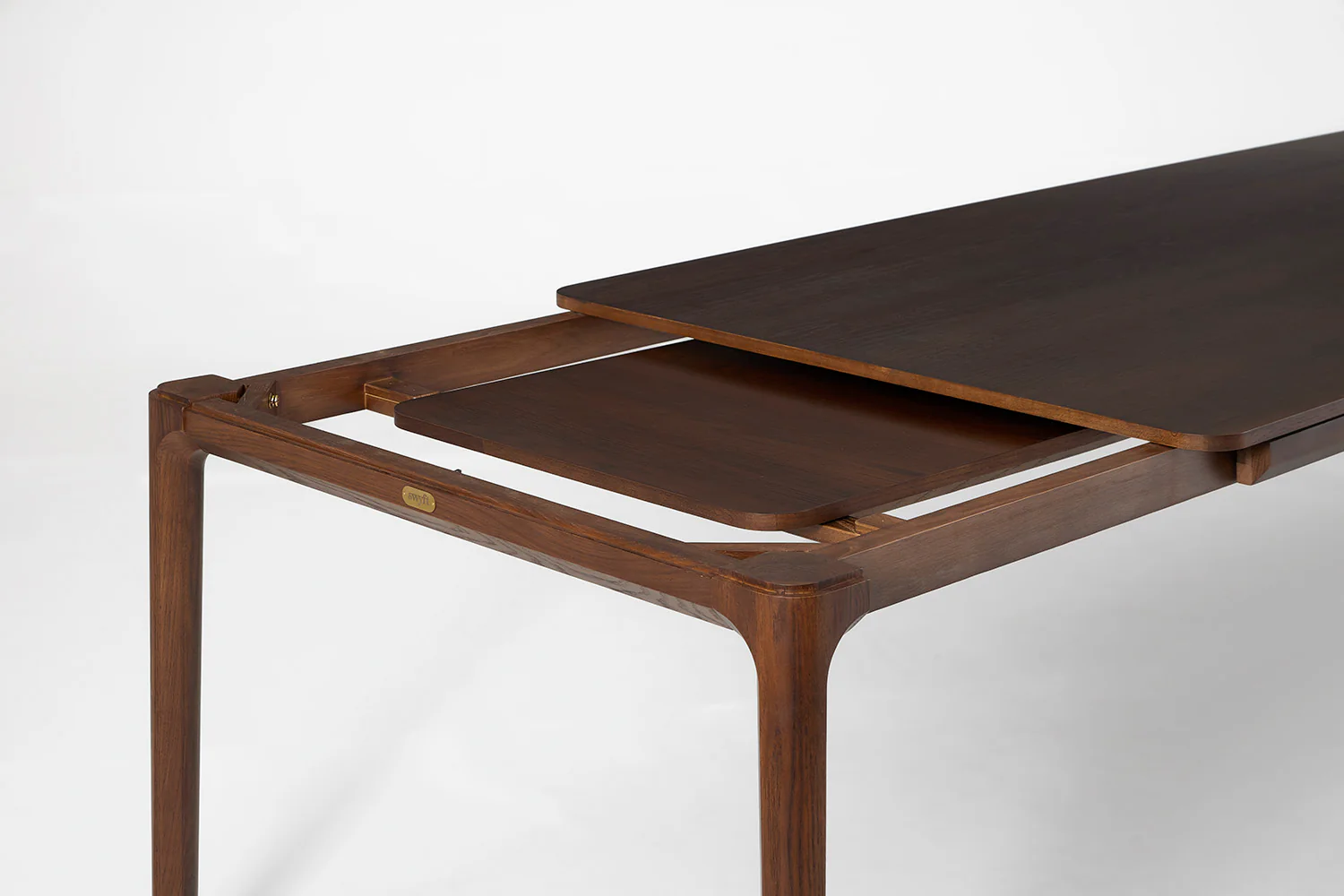 Dining Table 01 Extending Dining Table, Walnut / 8-10 seater - Image 11