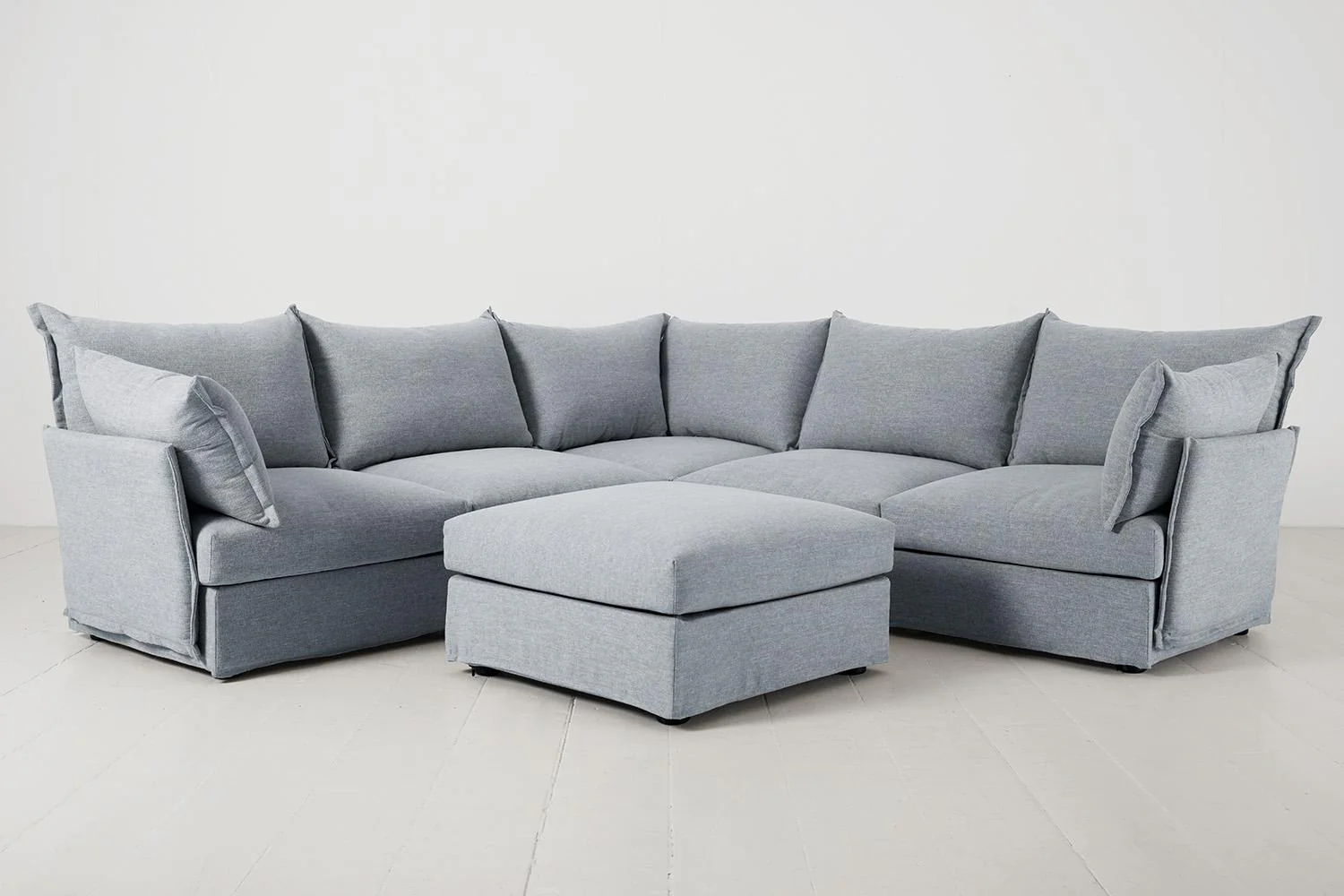 Model 06 Corner Sofa with Ottoman - Image 3