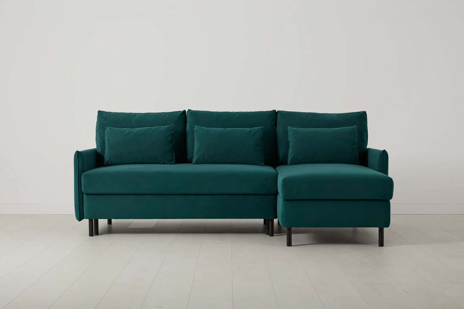 Model 12 Sofa Bed with Storage 3 Seater Right Chaise - Image 11