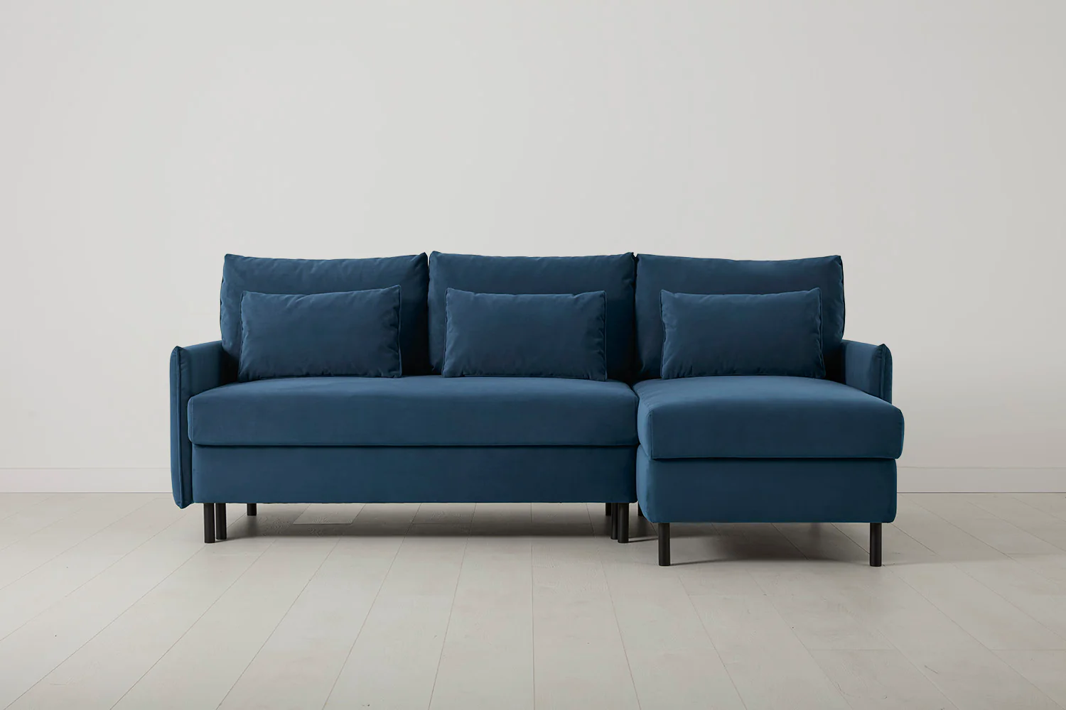 Model 12 Sofa Bed with Storage 3 Seater Right Chaise - Image 13