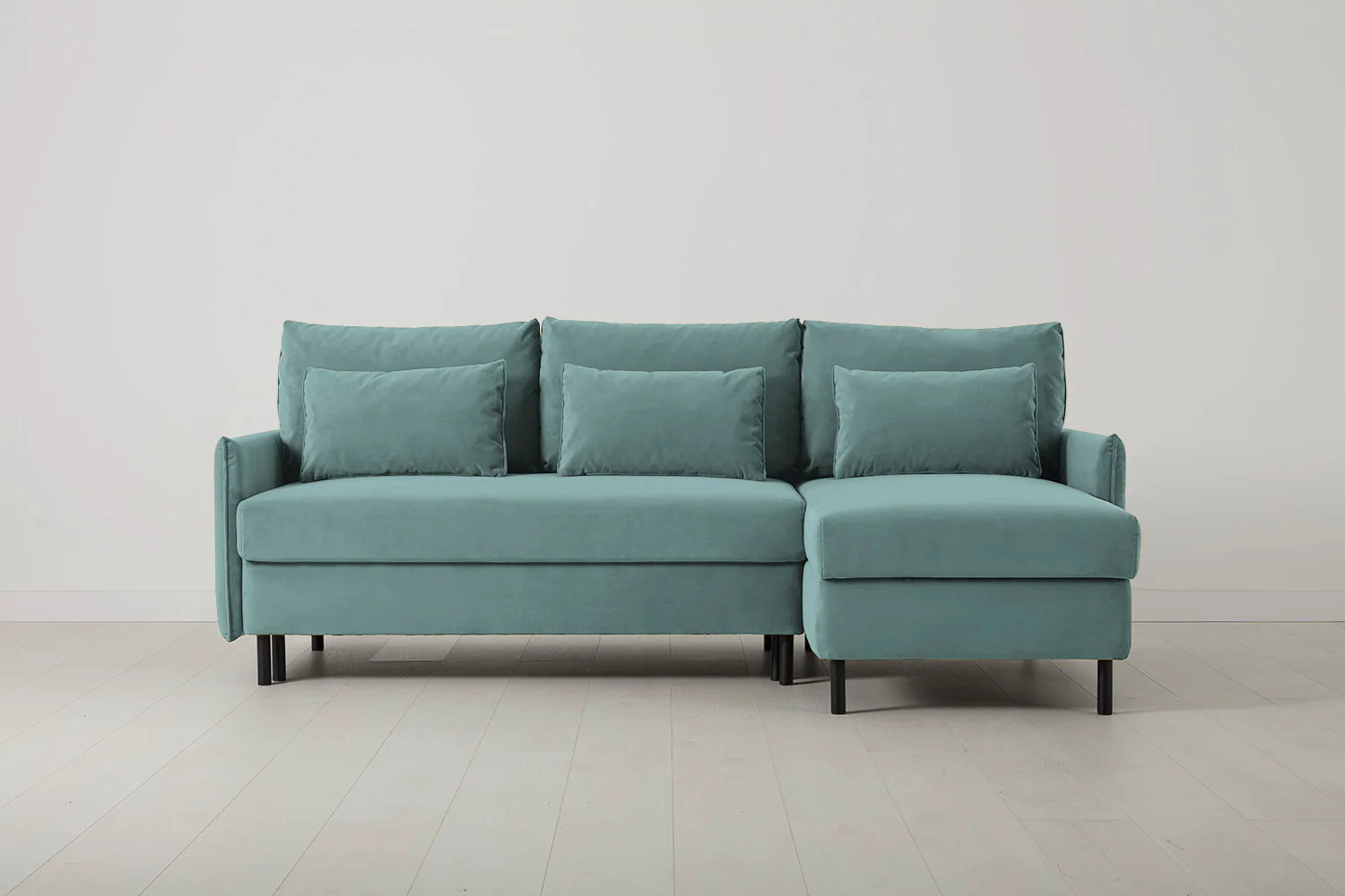 Model 12 Sofa Bed with Storage 3 Seater Right Chaise - Image 8