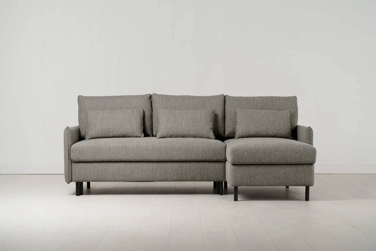 Model 12 Sofa Bed with Storage 3 Seater Right Chaise - Image 9