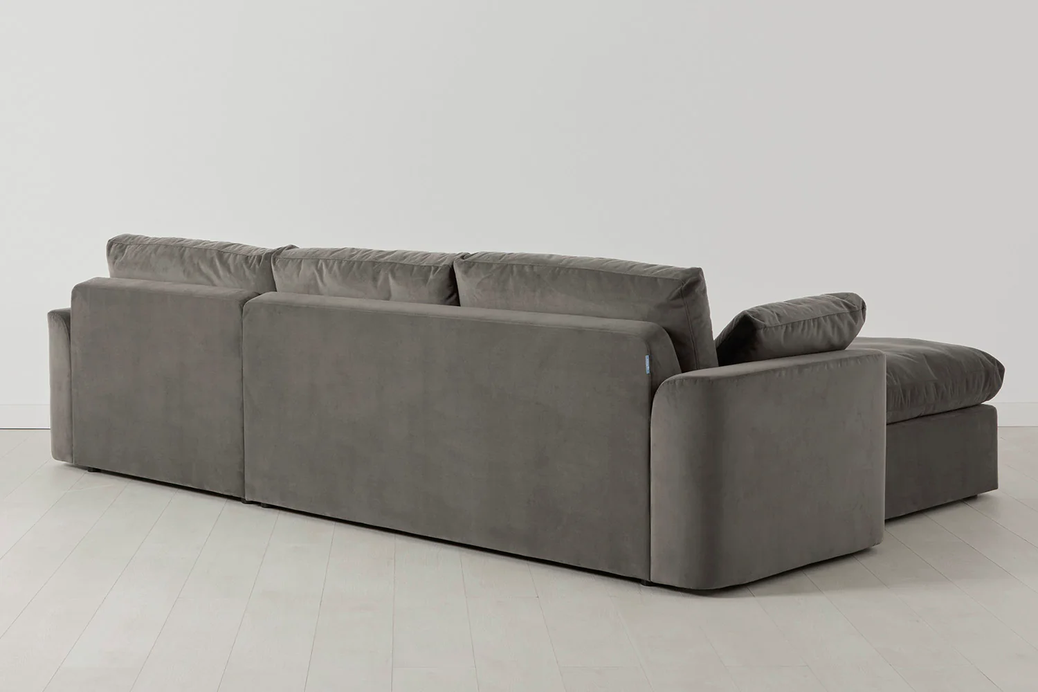 Model 13 4-Seater Sofa with Ottoman, Elephant - Image 3