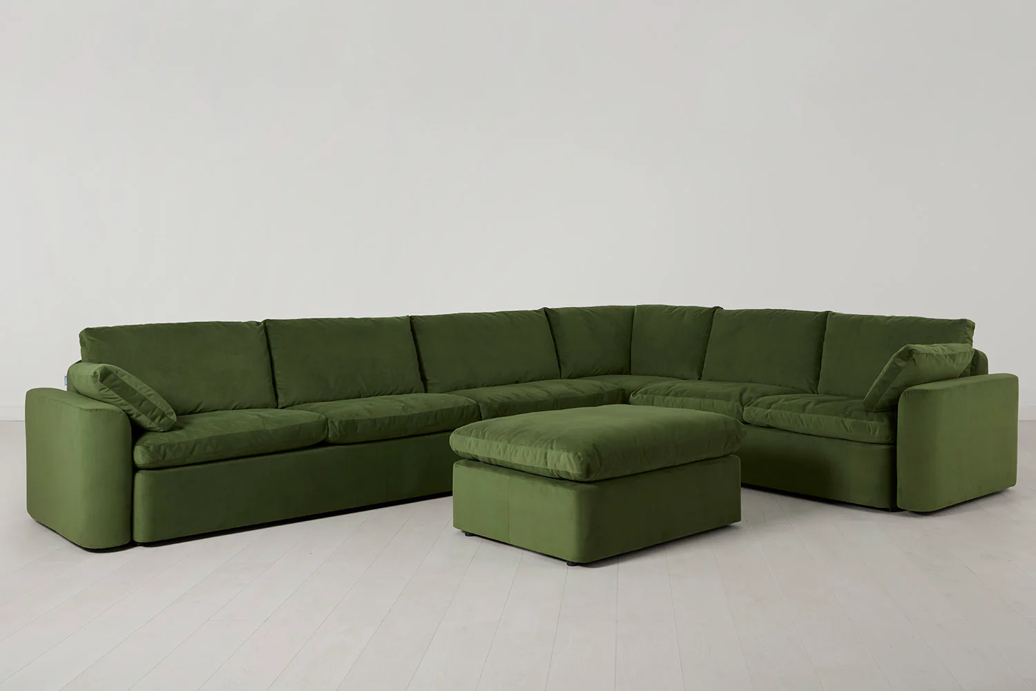 Model 13 Large Corner Sofa with Ottoman - Image 16