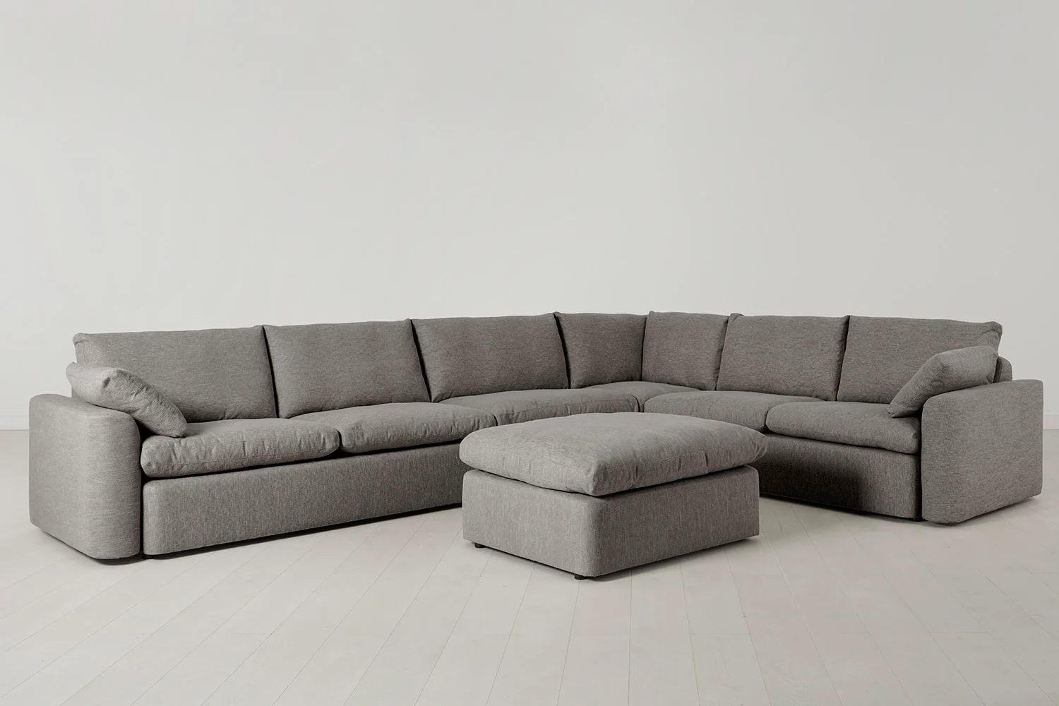 Model 13 Large Corner Sofa with Ottoman - Image 3