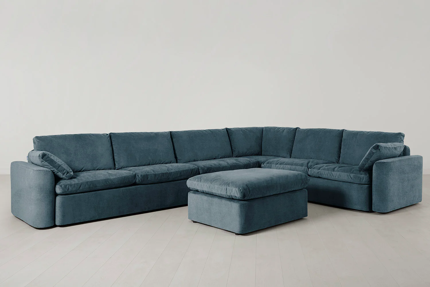 Model 13 Large Corner Sofa with Ottoman - Image 8