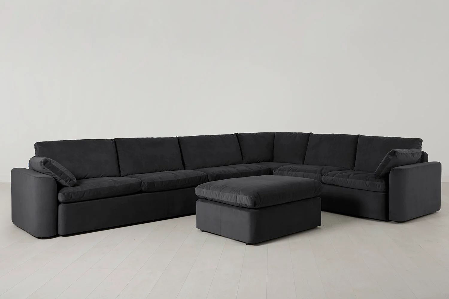 Model 13 Large Corner Sofa with Ottoman - Image 9