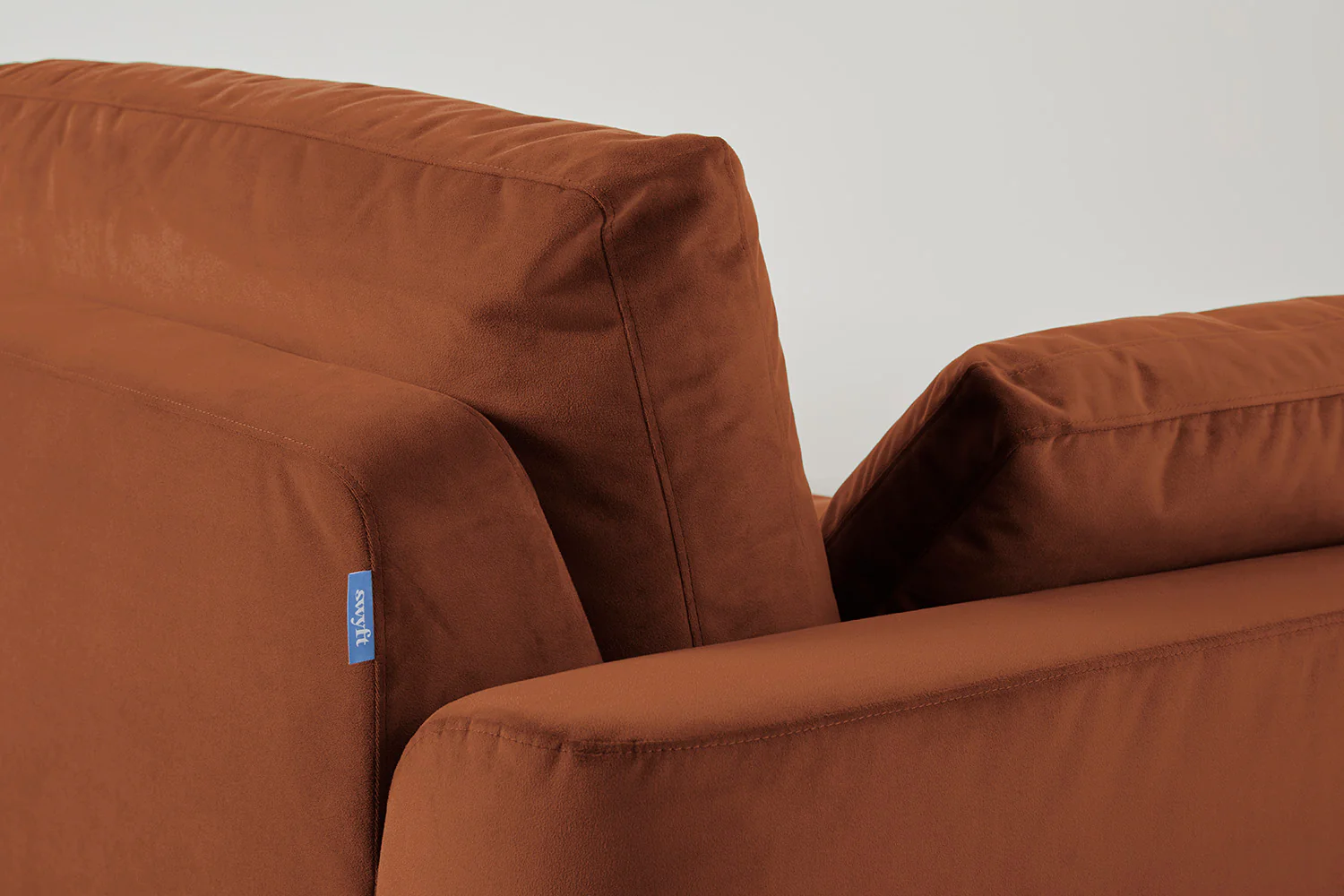 Model 13 3-Seater Left Chaise Sofa, Umber - Image 5